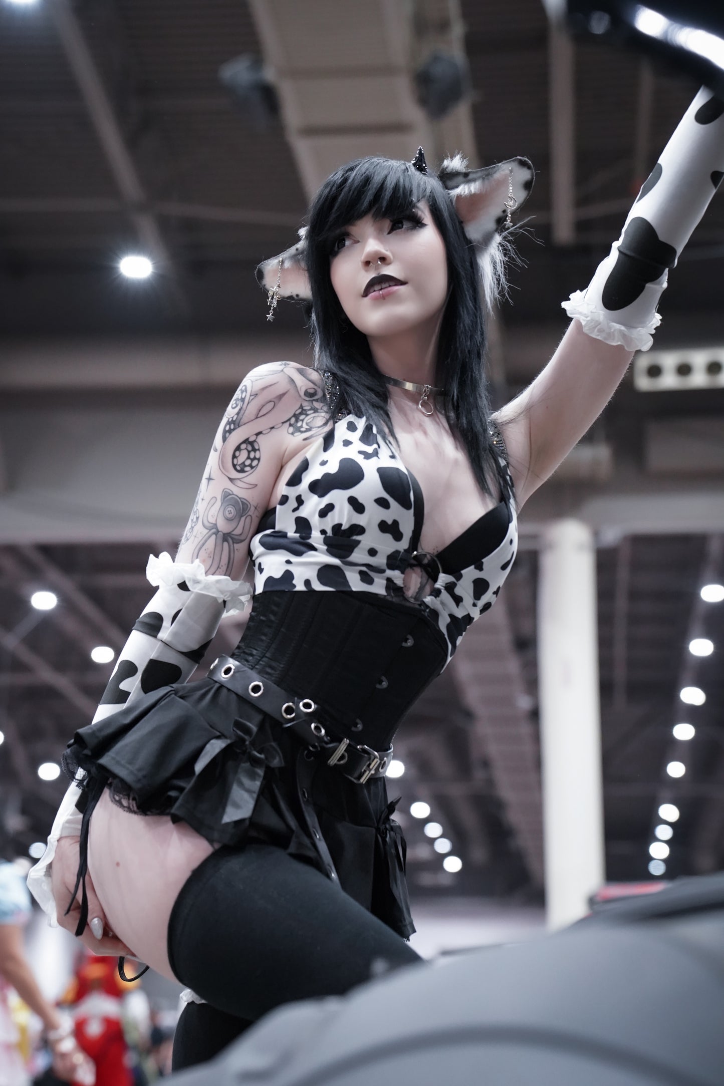Cow Girl Print